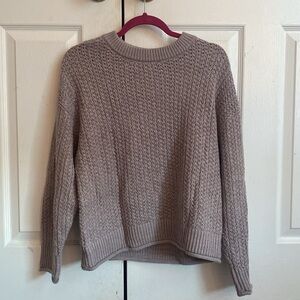 Universal Thread Women’s Knitted Sweater - Size: XS, Color: Purple/Gray